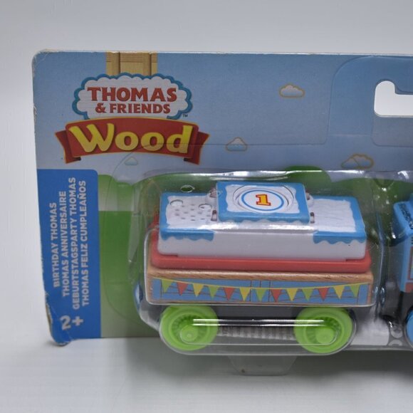 Fisher-Price Thomas and Friends Wood Birthday Train Wooden Railway NEW 2019 - Picture 6 of 13